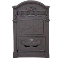 Posta Kutusu:40x25 cm ölçülerindeki posta kutusunun imalatı alüminyumdan yapılmış olup ev tipi posta kutusu dekoratif posta kutusu villa tipi posta kutusu belediye binası posta kutusu apartman posta kutusu postaneler için posta kutusu okul posta kutusu i