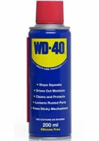 Wd-40:Sanayi tipi kimyasal ürünlerinden bu wd-40, paslanmış vida, hareketli metal eklerinde, kapı menteşelerinde, yağsız makine dişlilerinde,metal mafsallarda kullanılarak bu alanda oluşmuş pasların sökülmesi ve sıklıdığı yeri paslanmaya karşı koruması a